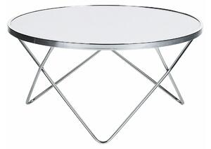 Stolić za kavu Berwyn 982, Bijela, Srebro, 40cm