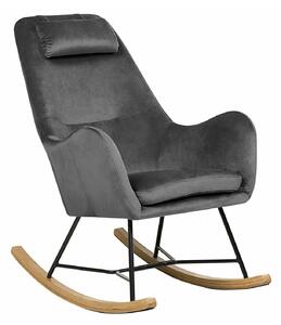 Stolica za ljuljanje Berwyn 1110, Tamno sivo, 116x45x92cm
