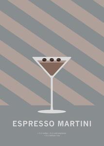 Ilustracija Drink Espresso Martini, Paperago