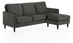 Kutna garnitura CosmoLiving by Cosmopolitan 158, Siva, 90x207x152cm