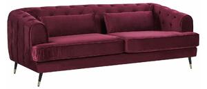 Sofa Berwyn 1319, Bordo, 70x195x88cm, Eukaliptus