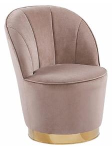 Fotelja Berwyn 1377, Beige, 72x56x61cm, Namještaj je već sastavljen