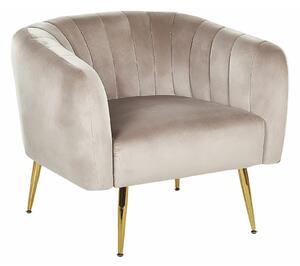 Fotelja Berwyn 1406, Taupe, 72x85x62cm