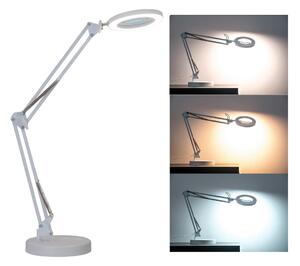Brilagi - LED Prigušiva stolna lampa s povećalom LED/12W/5V 3000/4200/6000K bijela