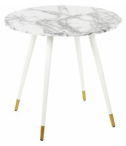 Stol Berwyn 1471, Bijeli mramor, Bijela, 75cm