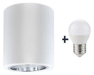 LED Stropna svjetiljka JUPITER 1xE27/6W/230V 120x98 mm