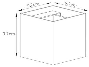 Lucide 09217/04/36 - LED zidna svjetiljka XIO 1xG9/4W/230V antracit