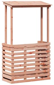 VidaXL Vanjski barski stol s krovom 112,5 x 57 x 195,5 cm masivno drvo