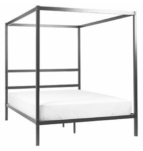 Krevet Berwyn 1586, Crna, 180x148cm