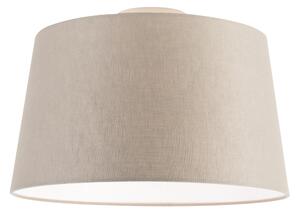 Moderna stropna svjetiljka s taupe nijansom 35 cm - Combi