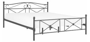 Krevet Berwyn 817, Crna, 92x186cm, Topola