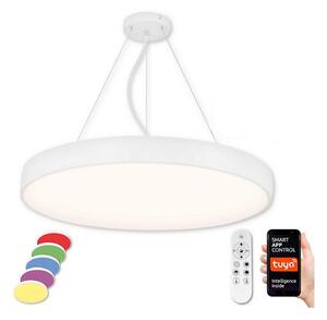 Top Light - LED RGB Prigušivi luster na sajli LED/60W/230V Wi-Fi Tuya bijela + DU