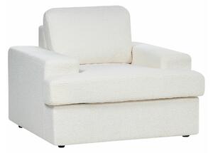 Fotelja Berwyn 1689, Bijela, 85x108x103cm, Eukaliptus
