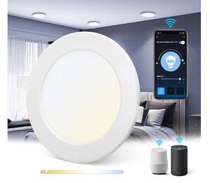 Aigostar - LED Prigušiva ugradbena svjetiljka LED/9W/230V pr. 14,5 cm Wi-Fi