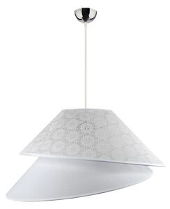 Duolla - Luster na sajli COCO 1xE27/40W/230V pr. 50 cm bijela