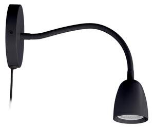 Brilagi - LED Prigušiva zidna lampica LED/4W/230V crna