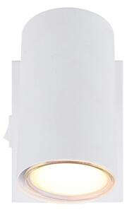 Globo 57911-1W - Zidna reflektorska svjetiljka ROBBY 1xGU10/25W/230V bijela