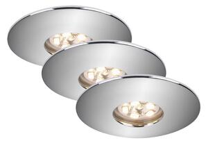 Briloner 7240-038 - SET 3x LED Svjetiljka za kupaonicu ATTACH LED/1,8W/230V IP44