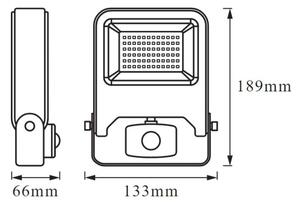 Ledvance - LED Reflektor sa senzorom ENDURA LED/20W/230V IP44