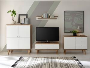 Dnevni boravak Elbfiou 118, Riviera hrast, Bijela