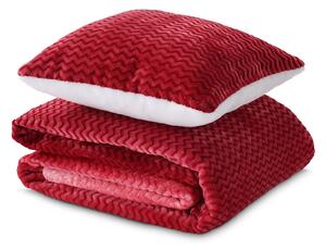 Warm Hug set Dormeo ombre crveni
