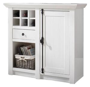 Komoda Marfere 111, Bijeljeni bor, 100x105x45cm
