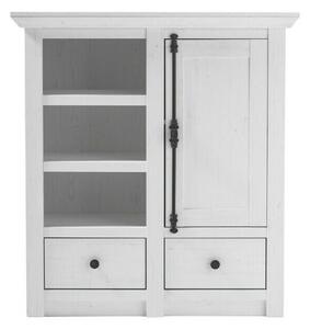 Komoda Marfere 123, Bijeljeni bor, 115x105x45cm