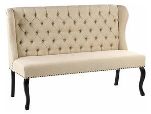 Sofa Berwyn 1817, Beige, 106x154x63cm, Eukaliptus, Kaučuk
