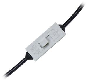 Ecolite LED-WSL-CCT/18W/CR- LED Ugradbena svjetiljka LADA LED/18W/230V IP44 crna