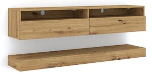 TV stol Buffalo 108, Artisan hrast, 30x160x34.6cm
