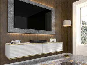 TV stol Buffalo 153, Bijela, 33x180x40cm