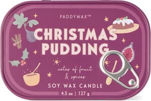 Paddywax Bistro Tin Christmas Pudding mirisna svijeća u limenci 127 g