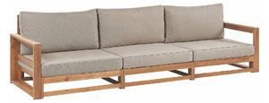 Vrtna sofa Berwyn 1920, Svijetlo drvo, Beige, 72x269x75cm, Bagrem