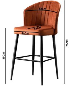 Woody Fashion Set barskih stolica (4 komada) RACHEL