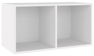 VidaXL Kutija za pohranu vinilnih ploča bijela 71 x 34 x 36 cm drvena