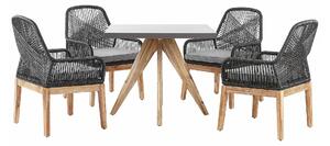 Set stola i stolica Nolsoro 105, Bagrem
