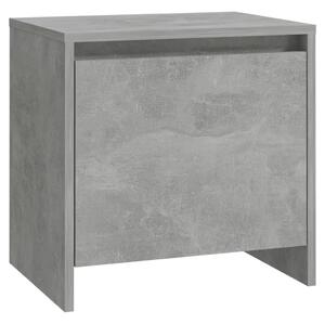 VidaXL Noćni ormarić siva boja betona 45 x 34 x 44,5 cm od iverice