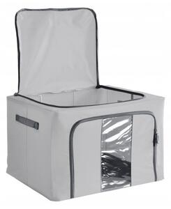 Organizator za posteljinu TIDARO 39x40x49 cm, sivi