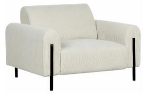 Fotelja Berwyn 2067, Krem, 79x123x95cm, Eukaliptus