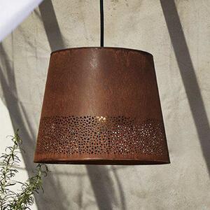 PR Home Corta viseća lampa, boje hrđe, utikač, Ø 38 cm, E27, Smeđa / hrđa, Dnevni boravak/blagovaonica, Metal
