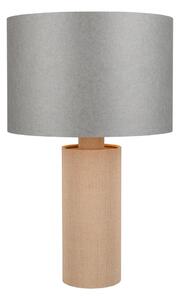 Siva/bež stolna lampa (visina 48 cm) Canio – Trio