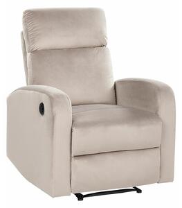 Podesiva fotelja Berwyn 2106, Beige, 102x76x62cm, Topola