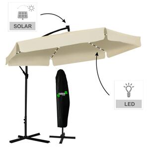 Vrtni suncobran s rasvjetom - 300cm Beige