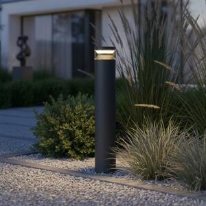 IDEAL LUX Ideal Lux LED svjetiljka za put Boeing, visina 70 cm, crna, IP65, Crno, Metal