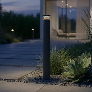 IDEAL LUX Ideal Lux LED svjetiljka za put Boeing, visina 100 cm, crna, IP65, Crno, Metal