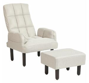 Fotelja Berwyn 1400, Krem, 92x65x65cm, Bukva