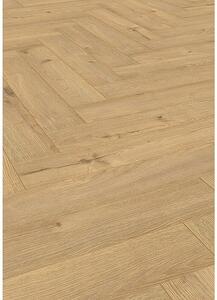 LOGOCLIC Laminat Herringbone Galaxy (Smeđa, Rustikalni pod, 630 x 126 x 8 mm) + BAUHAUS jamstvo 20 godina