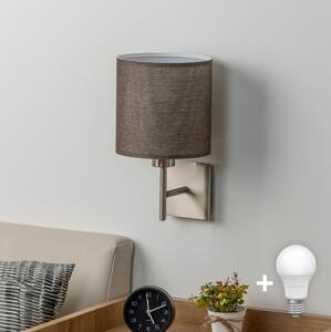 Eglo - LED zidna svjetiljka TUNJA 1xE27/60W/230V mat krom/žuta