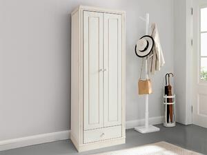 Ormar Saltoro 137, Bijela, 180x65x45cm, Bor
