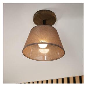 Brilagi - LED stropna svjetiljka ANTHONY 1xE14/60W/230V hrast orah/žuta
